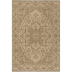 LINDEN 100, CREAM / BEIGE, 5'-1" X 7'-6", Area Rug, LND139C-5