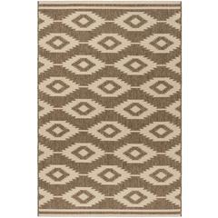 LINDEN 100, CREAM / BEIGE, 5'-1" X 7'-6", Area Rug, LND171A-5