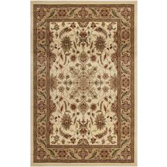LYNDHURST, IVORY / TAN, 6' X 9', Area Rug