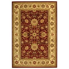 LYNDHURST, RED / IVORY, 4' X 6', Area Rug, LNH212F-4