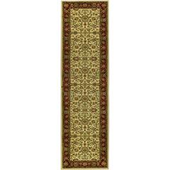 LYNDHURST, IVORY / RED, 2'-3" X 12', Area Rug, LNH212K-212