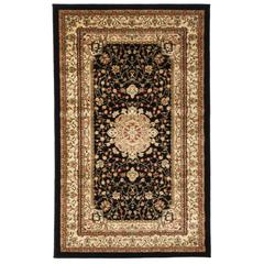 LYNDHURST, BLACK / IVORY, 3'-3" X 5'-3", Area Rug, LNH213A-3