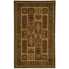 LYNDHURST, MULTI / GREEN, 3'-3" X 5'-3", Area Rug