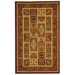 LYNDHURST, MULTI / RED, 3'-3" X 5'-3", Area Rug, LNH217B-3