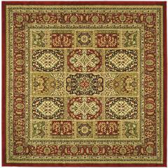 LYNDHURST, MULTI / RED, 6' X 6' Square, Area Rug, LNH217B-6SQ