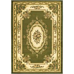 LYNDHURST, SAGE / IVORY, 5'-3" X 7'-6", Area Rug, LNH218B-5