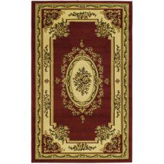 LYNDHURST, RED / IVORY, 3'-3" X 5'-3", Area Rug, LNH218C-3