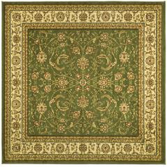 LYNDHURST, SAGE / IVORY, 6' X 6' Square, Area Rug, LNH219B-6SQ
