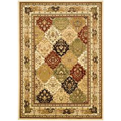 LYNDHURST, MULTI / IVORY, 8' X 11', Area Rug, LNH221A-8