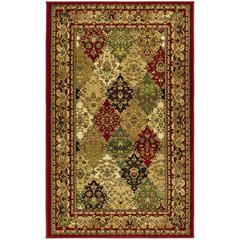 LYNDHURST, MULTI / RED, 3'-3" X 5'-3", Area Rug, LNH221B-3