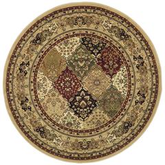 LYNDHURST, MULTI / BEIGE, 10' X 10' Round, Area Rug