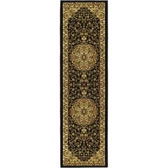 LYNDHURST, BLACK / IVORY, 2'-3" X 6', Area Rug, LNH222A-26