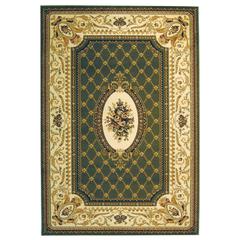 LYNDHURST, SAGE / IVORY, 8' X 11', Area Rug, LNH223A-8