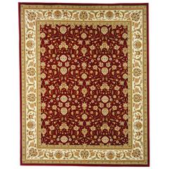 LYNDHURST, RED / IVORY, 9' X 12', Area Rug, LNH312A-9