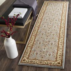 LYNDHURST, LIGHT BLUE / IVORY, 2'-3" X 10', Area Rug