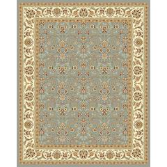 LYNDHURST, LIGHT BLUE / IVORY, 11' X 15', Area Rug