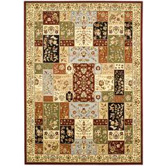LYNDHURST, MULTI / IVORY, 11' X 15', Area Rug