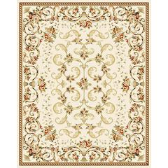 LYNDHURST, IVORY, 8' X 11', Area Rug