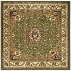 LYNDHURST, SAGE / IVORY, 10' X 10' Square, Area Rug