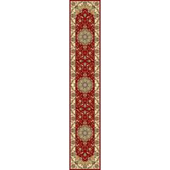 LYNDHURST, RED / IVORY, 2'-3" X 12', Area Rug, LNH329C-212