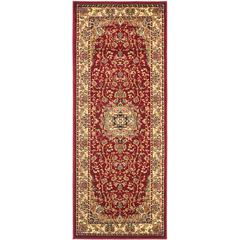 LYNDHURST, RED / IVORY, 2'-3" X 6', Area Rug, LNH329C-26