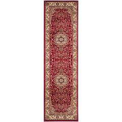 LYNDHURST, RED / IVORY, 2'-3" X 8', Area Rug, LNH329C-28