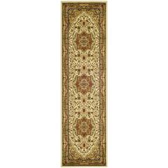 LYNDHURST, IVORY / RUST, 2'-3" X 12', Area Rug, LNH330R-212