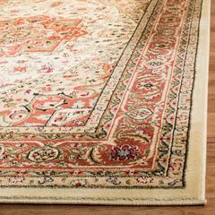 LYNDHURST, IVORY / RUST, 10' X 14', Area Rug, LNH330R-10