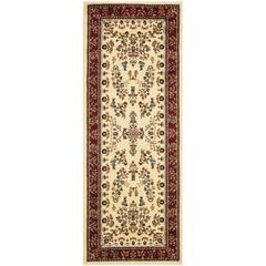 LYNDHURST, IVORY / RED, 2'-3" X 6', Area Rug, LNH331A-26
