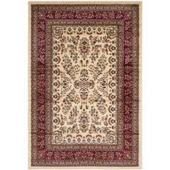 LYNDHURST, IVORY / RED, 5'-3" X 7'-6", Area Rug, LNH331A-5