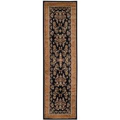 LYNDHURST, BLACK / TAN, 2'-3" X 8', Area Rug
