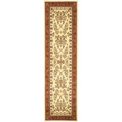 LYNDHURST, IVORY / RUST, 2'-3" X 8', Area Rug, LNH331R-28