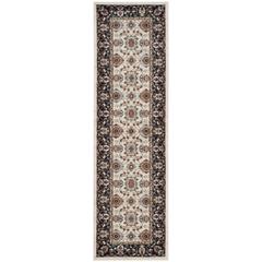 LYNDHURST, CREAM / NAVY, 2'-3" X 8', Area Rug, LNH332K-28