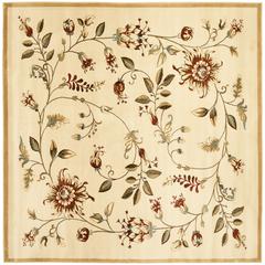 LYNDHURST, IVORY / MULTI, 6'-7" X 6'-7" Square, Area Rug, LNH552-1291-7SQ