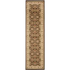 LYNDHURST, BROWN / IVORY, 2'-3" X 12', Area Rug, LNH553-2512-212