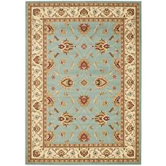 LYNDHURST, BLUE / IVORY, 8' X 11', Area Rug, LNH553-6512-8