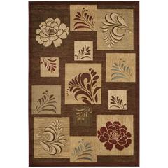 LYNDHURST, BROWN / MULTI, 5'-3" X 7'-6", Area Rug, LNH554-2591-5