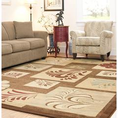 LYNDHURST, BROWN / MULTI, 8'-9" X 12', Area Rug, LNH554-2591-9