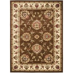 LYNDHURST, BROWN / IVORY, 8' X 11', Area Rug, LNH555-2512-8