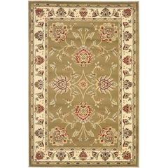 LYNDHURST, GREEN / IVORY, 3'-3" X 5'-3", Area Rug, LNH555-5212-3