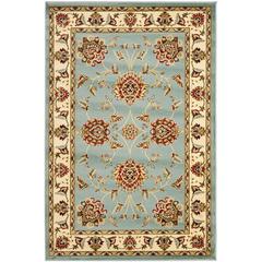 LYNDHURST, BLUE / IVORY, 3'-3" X 5'-3", Area Rug, LNH555-6512-3