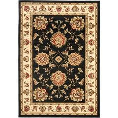 LYNDHURST, BLACK / IVORY, 3'-3" X 5'-3", Area Rug, LNH555-9012-3