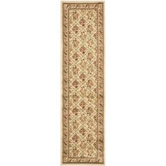 LYNDHURST, IVORY / IVORY, 2'-3" X 12', Area Rug, LNH556-1212-212