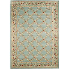 LYNDHURST, BLUE / BLUE, 8' X 11', Area Rug, LNH557-6565-8