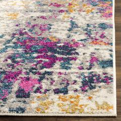 MADISON, IVORY / BLUE, 4' X 6', Area Rug, MAD143B-4