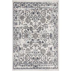 MADISON 900, LIGHT GREY / BLUE, 4' X 6', Area Rug, MAD923F-4