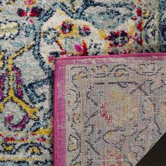 MADISON 900, FUCHSIA / AQUA, 2' X 8', Area Rug