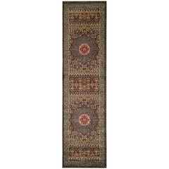 MAHAL, NAVY / RED, 2'-2" X 8', Area Rug, MAH620C-28