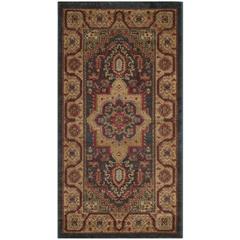 MAHAL, NAVY / NATURAL, 2'-2" X 4', Area Rug, MAH656E-24