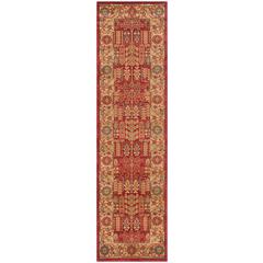 MAHAL, RED / NATURAL, 2'-2" X 8', Area Rug, MAH697A-28